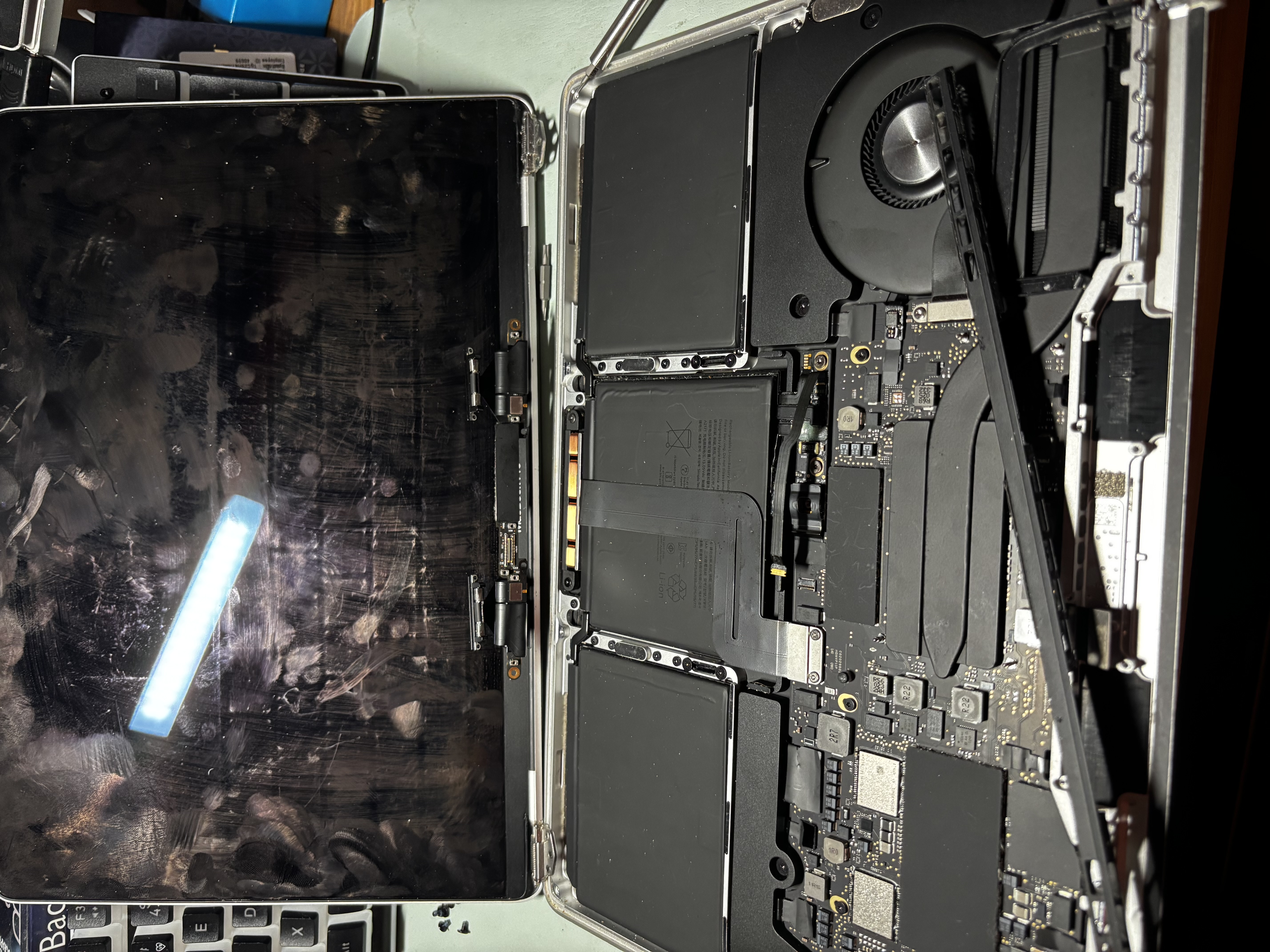 Hardware repair workspace